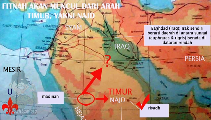 Dimanakah Wilayah Najd, Tempat Lahirnya Muhammad bin Abdul Wahab Itu Berada?