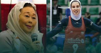 Nyai Sinta Nuriyah, Tim Volli Putri Iran dan Polemik Kultur Jilbab