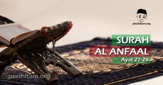 Surah Al-Anfal Ayat 27-28