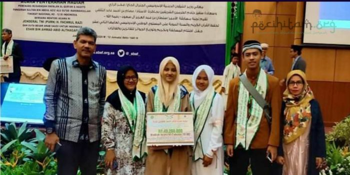 Khullatun Nabela, Putri Asal Kalbar Raih Juara III Kategori 20 Juz dalam MHQH 2020